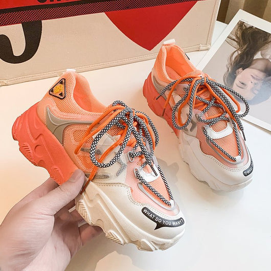 Zapatos Plataforma Daddy con Degradado Arcoíris para Mujer - Image 9