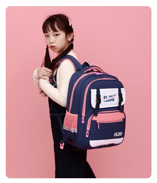 Mochila Escolar Ergonómica con Protección Dorsal, Impermeable y Gran Capacidad - Image 52