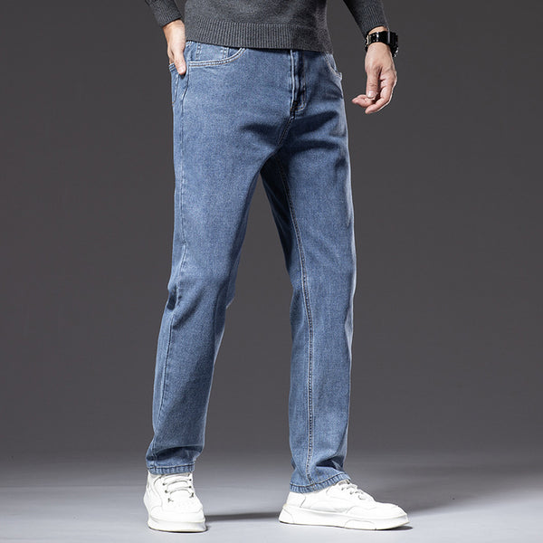 Pantalones Rectos Clásicos para Hombre - Estilo Dad Casual