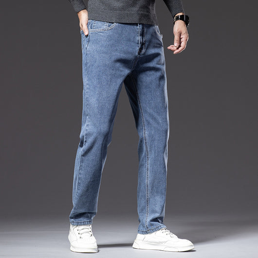 Pantalones Rectos Clásicos para Hombre - Estilo Dad Casual - Image 2