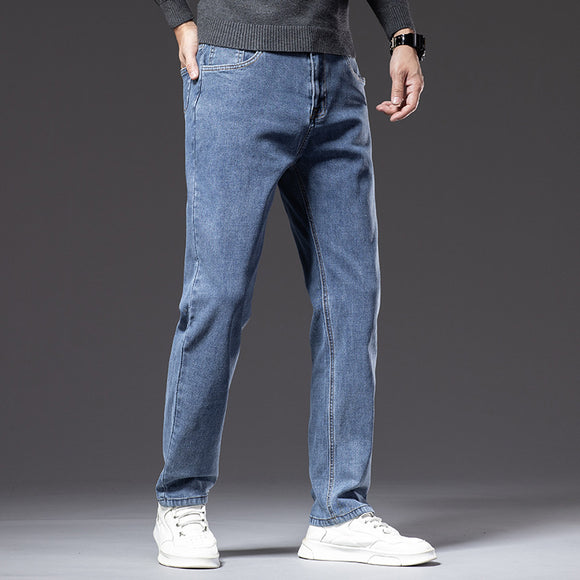 Pantalones Rectos Clásicos para Hombre - Estilo Dad Casual