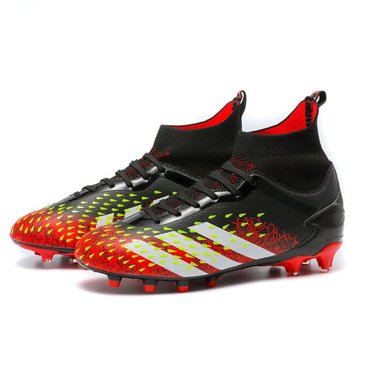 Botines de Fútbol AG para Niños y Niñas - Caña Alta con Tacos de Entrenamiento - Image 4