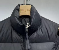 Chaleco Acolchado con Cuello de Pie para Hombre - Image 12