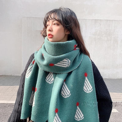 Bufanda de Cachemira Gruesa y Cálida para Invierno - Image 12