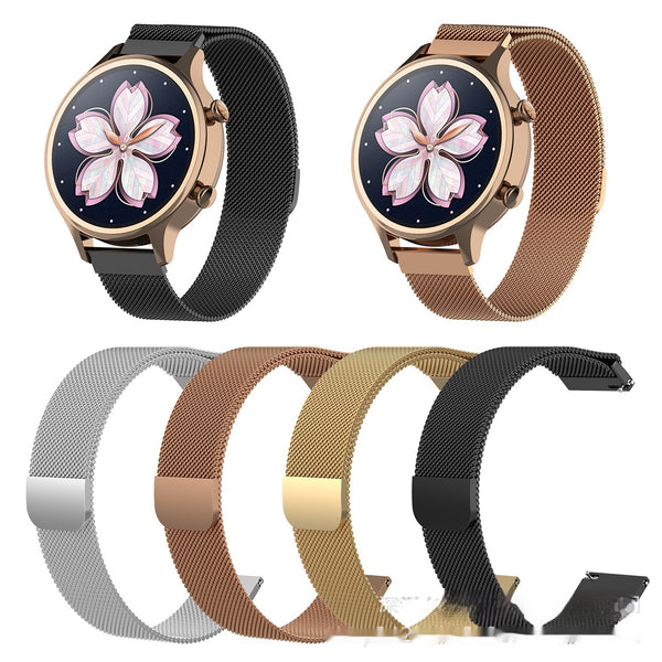 Correa Magnética Milanis 18mm Compatible con Ticwatch C2