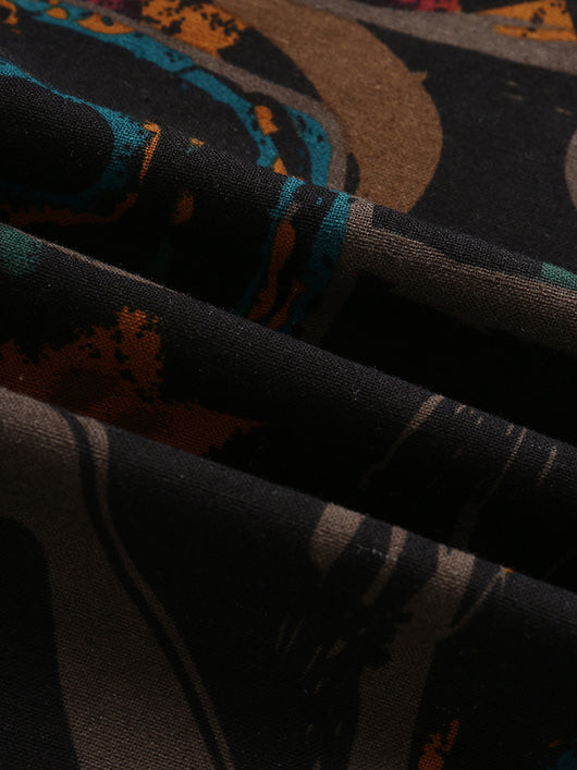 Camisa Casual Estampada de Manga Corta para Hombre - Image 14