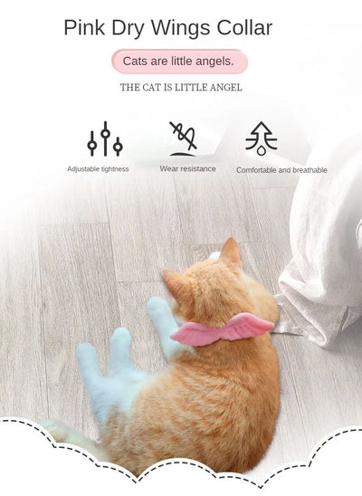 Collar Decorativo para Mascotas con Alas de Ángel y Accesorios de Mariposa - Image 9