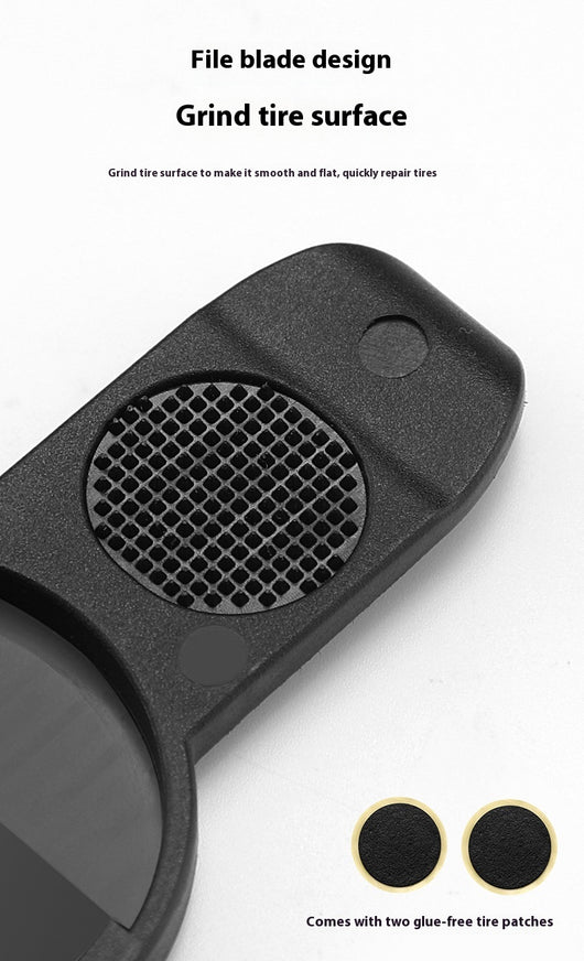 Kit de Herramientas Multiusos para Bicicleta con Llave Ajustable y Reparador de Llantas - Image 10