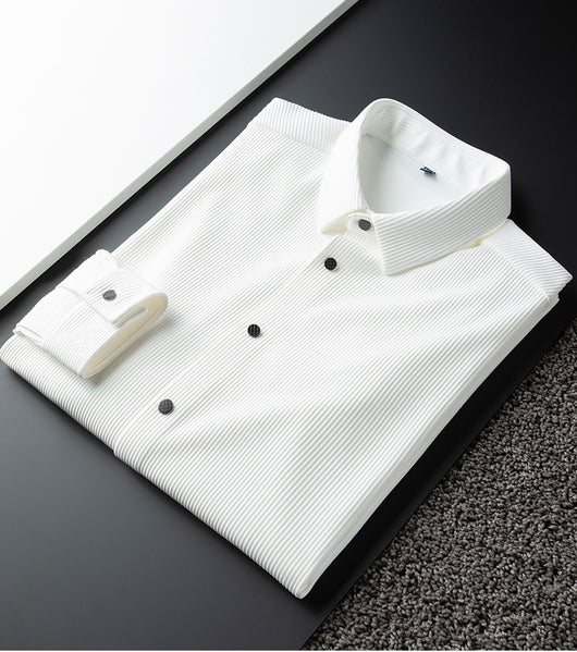 Camisa Blanca Ejecutiva sin Planchado Anti-arrugas - Image 24