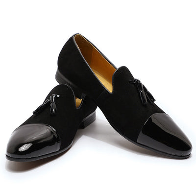 Zapatos de Cuero Clásicos para Hombre - Elegancia Atemporal para Bodas - Image 8