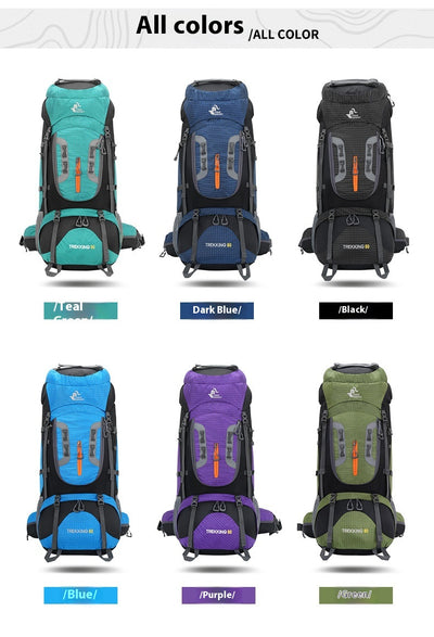 Mochila de Senderismo Estampada para Hombre - Diseño Minimalista - Image 11