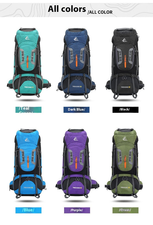 Mochila de Senderismo Estampada para Hombre - Diseño Minimalista - Image 11