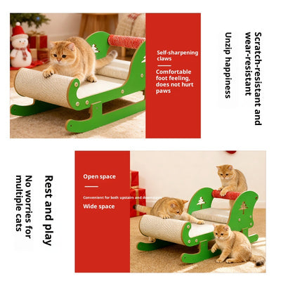 Rascador Multifuncional de Cartón Corrugado para Gatos - Image 4