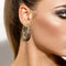 Aretes Retro Halloween Grandes con Baño Electroplateado