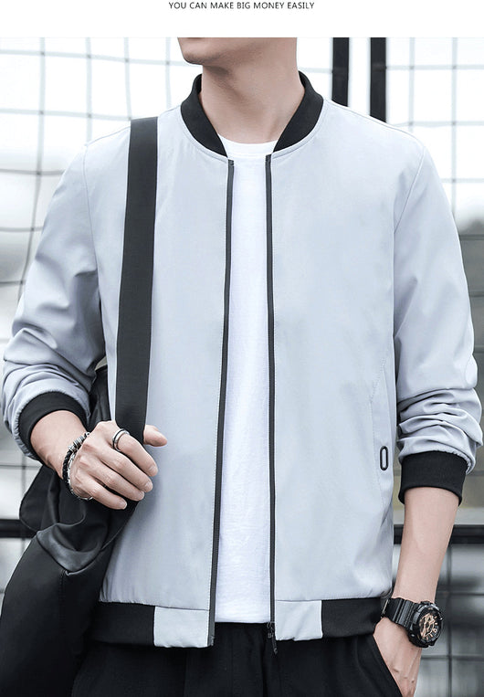 Chaqueta Casual de Manga Larga para Hombre - Primavera y Otoño - Image 12