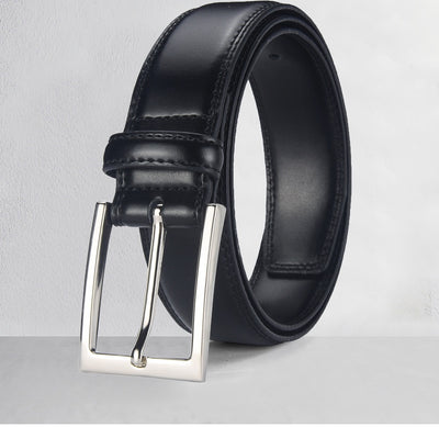 Cinturón de Cuero para Hombre con Hebilla de Pasador - Image 11