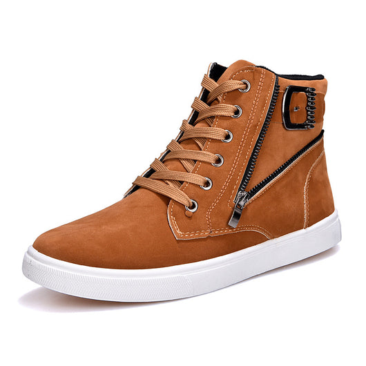 Botas Casuales Hombre Estilo Británico con Hebilla - Diseño Metrosexual Coreano - Image 12