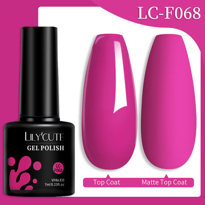 Set de Pegamento para Uñas con Brillo de Color Sólido - Image 4