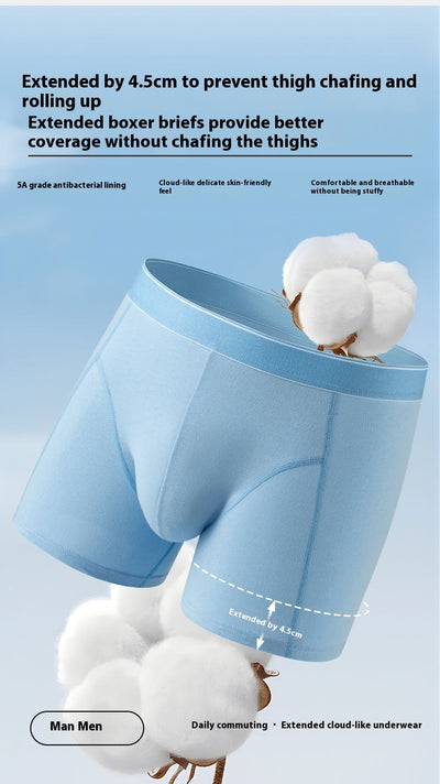 Calzoncillos Deportivos Alargados de Algodón Resistente para Hombre - Image 21