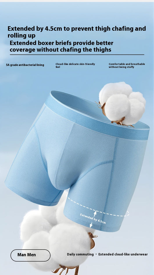 Calzoncillos Deportivos Alargados de Algodón Resistente para Hombre - Image 21