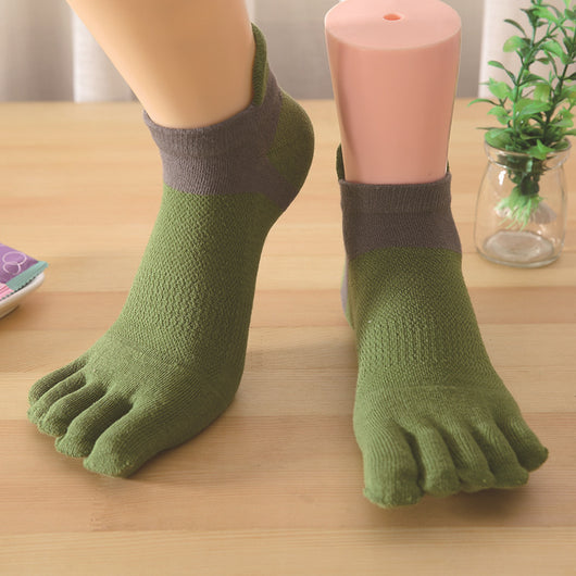 Calcetines Deportivos de Cinco Dedos Secado Rápido para Hombre - Image 11