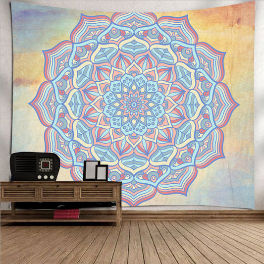 Tapiz Mandala Bohemio Loto Grande - Decoración de Pared Étnica