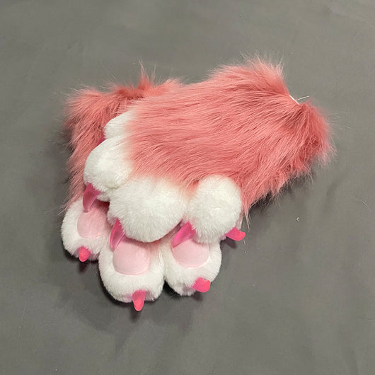 Guantes Peluche Garras de Gato Coloridos y Adorables - Image 13
