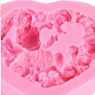 Molde de Silicona para Jabón Artesanal Rosa Ángel - Image 6