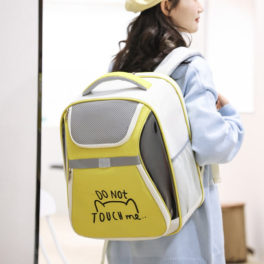 Mochila Transportadora Expandible para Gatos y Mascotas