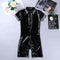 Body Moldeador de Látex Brillante para Hombre - Shapewear Premium