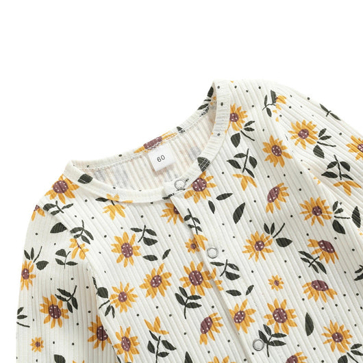 Mameluco Floral para Recién Nacido - Romper Suave y Cómodo - Image 9