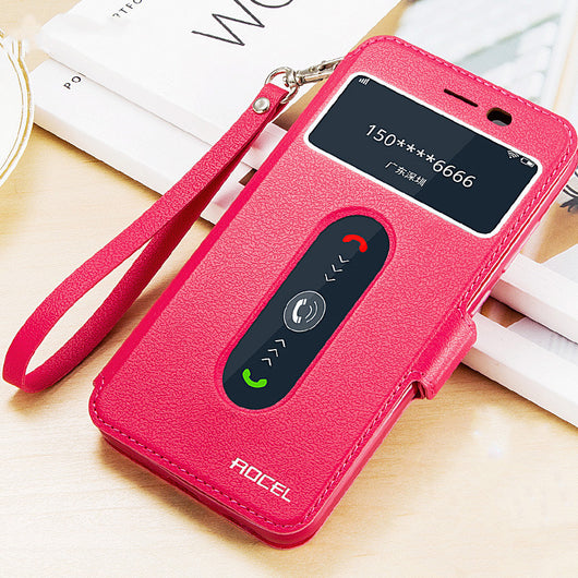 Funda Protectora para Celular con Ventana y Cierre Flip Antigolpes - Image 6