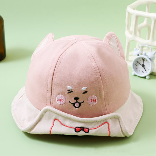 Gorro de Pescador Infantil con Caricaturas y Protección Solar - Image 3