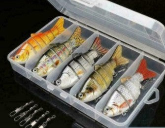 Anzuelo Artificial Articulado Multi-sección para Pesca