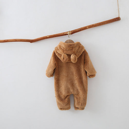 Pijama Enterizo Cálido con Capucha para Bebé - Image 10