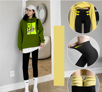 Leggings Plus Térmicos con Forro de Velvet - Abrigo Exterior - Image 47