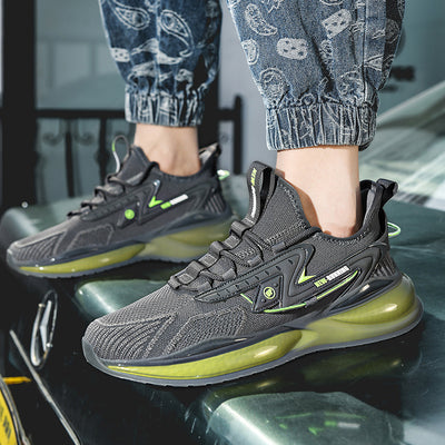 Zapatillas Deportivas Tejidas Ultraligeras para Hombre - Suela Blanda y Flexible - Image 5