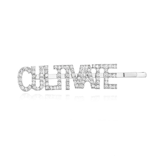 Pasador de Cabello Coreano con Letras en Pedrería - Image 15