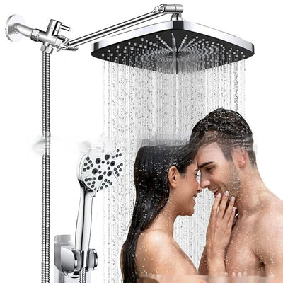 Conjunto de Ducha Elegante Negro con Cabezal de 3 Funciones - Image 21