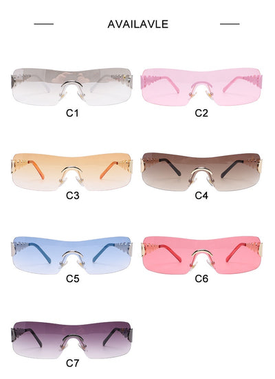 Gafas de Sol Deportivas Sin Marco con Protección Solar Avanzada - Image 16