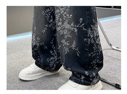 Pantalones Jeans Sueltos Estilo Pu Shuai para Niños - Diseño Trendy y Cómodo - Image 31