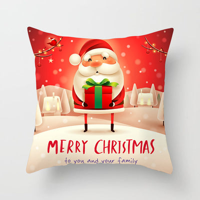 Funda de Almohada Navideña con Diseño de Muñeco de Nieve - Image 11