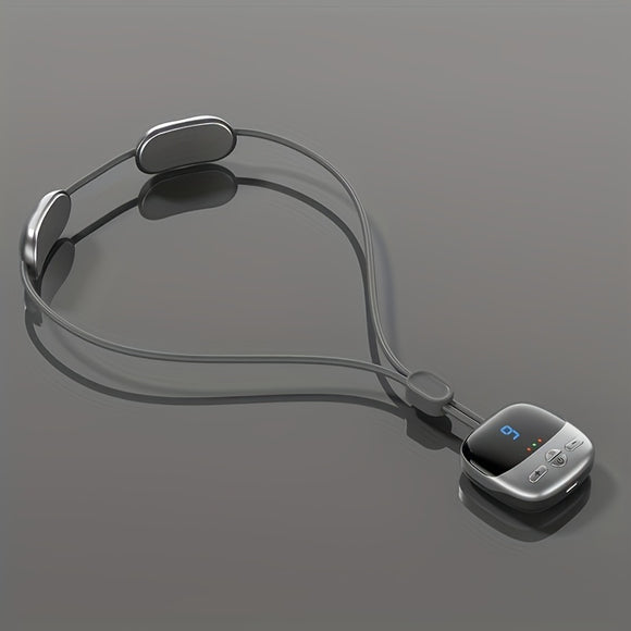 Masajeador Cervical Portátil con Tecnología de Pulso y Calor Terapéutico