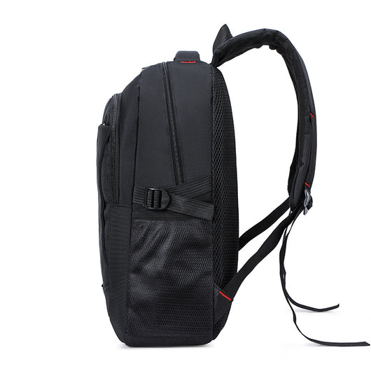 Mochila de Senderismo para Mujer Negro Nylon Resistente - Image 11