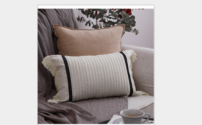 Almohada de Apoyo Lumbar Rectangular - Cojín de Respaldo para Cama y Auto Estilo Nórdico - Image 5