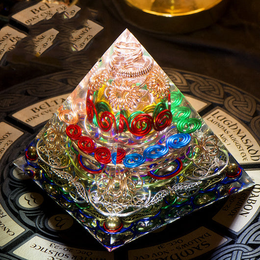 Pirámide de Cristal Mandala Ogang Original