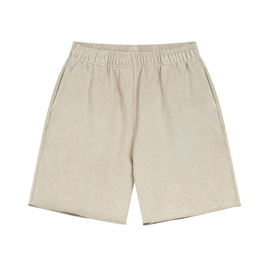 Shorts Batik Pesado 420g Hombre Estilo Retro Vintage Desgastado - Image 9