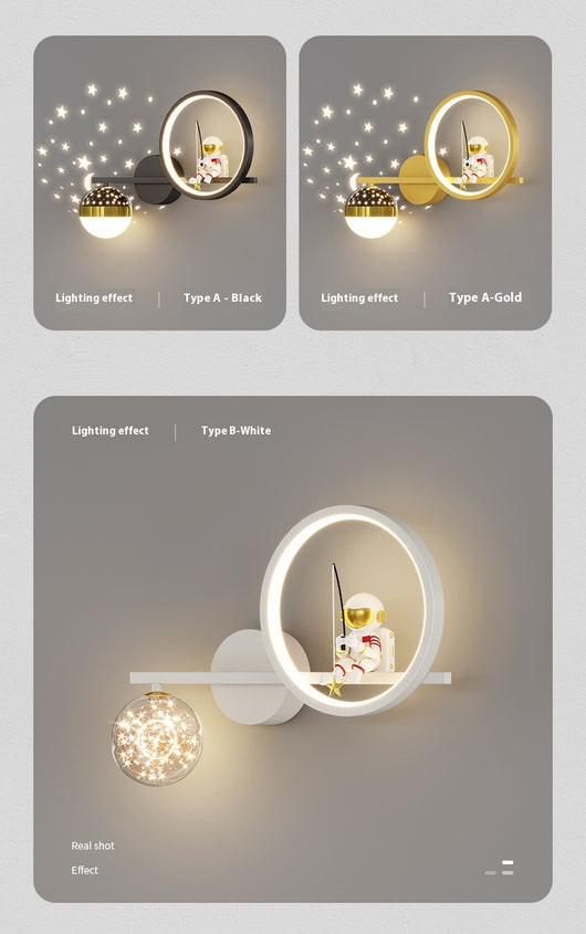 Lámpara Infantil Astronauta Galaxia - Luz de Noche para Dormitorio Niños - Image 18