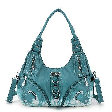 Bolso Bandolera Teñido a Mano Estilo Retro - Image 6