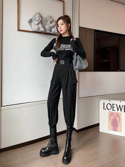 Pantalones Cargo Dark Academia para Mujer - Image 2